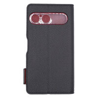 トリニティ Xperia 10 VIII ほか [FlipNote] フリップケース 黒×赤 TR-XP265-FN-SHBKRD 1個（直送品）