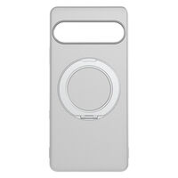 トリニティ Xperia 10 VIII ほか スタンド ハードケース クリア×銀リング TR-XP265-SADS-CLV 1個（直送品）