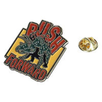 ダルトン ピンバッチ PINZ ダイナソー A 539265 1個（直送品）