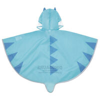 スケーター レインコート キッズレインポンチョ なりきり アロサウルス ディノサウルス 552790 1個（直送品）
