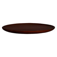 籐芸 MUTE プレートディッシュL 24cm マホガニー 553545 1個（直送品）
