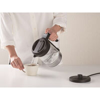 タマハシ 電気ケトル 1L ガラス製 サスティア 554898 1個（直送品）