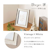 東谷 フォトフレーム ハガキサイズ 掛け置き兼用 写真立て B 555262 1個（直送品）