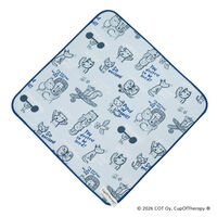アイトー キッチンクロス クロス COT くっつきクロス 包むクロス 吸水クロス 35×35cm 吸水 ブルー 556153 1個（直送品）