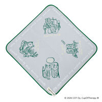 アイトー キッチンクロス クロス COT くっつきクロス 包むクロス 吸水クロス 35×35cm 吸水 グレー 556154 1個（直送品）