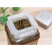 MESH COVERED KITCHEN CONTAINERS -SALT&PEPPER BOTTLE SET アイボリー 558642（直送品）