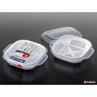 ナカヤ化学産業 保存容器 冷凍ご飯容器 340ml ふっくらパック 一膳 ザル付き 559399 1個（直送品）