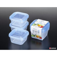ナカヤ化学産業 保存容器 300ml ホームパック F ブルー 3個組 559417 1個（直送品）