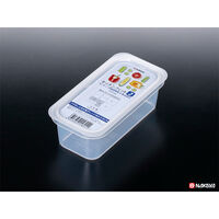 ナカヤ化学産業 保存容器 400ml キッチンフィット2 クリア 559428 1個（直送品）