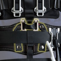 TJMデザイン 胴当てベルト連結金具DBRK 3113143 1個（直送品）