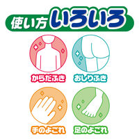アテント からだふき ウェットタオル ふきとりぬれタオル 1セット（840枚入:70枚入×12パック）エリエール 大王製紙