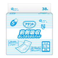 アテント  Sケア 前側吸収 おしりさらさらパッド 3回吸収 1セット（152枚入:38枚入×4パック） エリエール  業務用