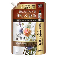 アロマリッチ moA ウッディ・フルール 詰め替え 大 1セット（1個×2） 柔軟剤 ライオン