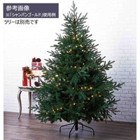 ストア・エキスプレス LEDクリスマスツリー用ライト シャンパンゴールド 200球 長さ10m 8183-168 1セット（直送品）