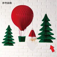 ストア・エキスプレス クリスマスツリーペーパーハニカム 大 8185-5666 1個 58-121-6-2（直送品）