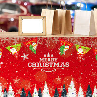 ストア・エキスプレス クリスマス三角フラッグガーランド ハッピークリスマス(7連) 8305-1118 1本 58-115-6-1（直送品）