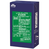 森永乳業 業務用 ソフトミックス宇治抹茶 190819 1ケース 1L×12本（直送品）