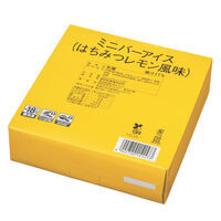 森永乳業 業務用 ミニバーアイス(はちみつレモン風味) 255091 1ケース (25ml×12本)×8PC（直送品）