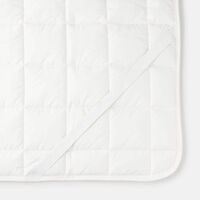 無印良品 ウール混わたベッドパッド ゴム付 Ｄ １４０×２００ｃｍ  良品計画