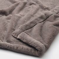 無印良品 再生ポリエステル　あたたかファイバー厚手毛布 Ｄ １８０×２００ｃｍ ダークベージュ  良品計画