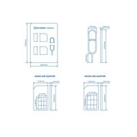 テルトニカ・ネットワークス SIM ADAPTOR KIT PR5MEC19 1個（直送品）