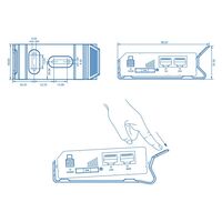 テルトニカ・ネットワークス SURFACE CLIP HOLDER KIT PR5MEC22 1個（直送品）