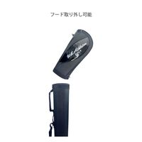 レザックス ユーエスアスリート 筒入りクラブケース ブラック×ブルー USCC-6420 1個（直送品）
