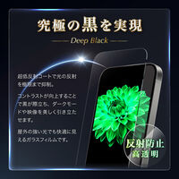 iPhone 18 Pro ガラスフィルム「Deep Black GLASS」超低反射 反射防止（直送品）