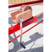 エスコ 7.9mmx 7.5m ワイヤー(フック付) EA840DB-8 1本（直送品）