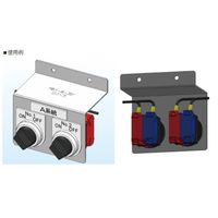 エスコ φ30.5mm 取付金具(ボタン・スイッチ用) EA940DR-18 1セット(10個)（直送品）