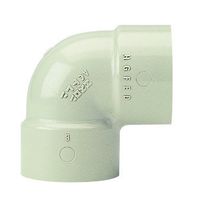 エスコ #40 エルボ(ACドレンパイプ用/アイボリー) EA471GB-40 1セット(5個)（直送品）