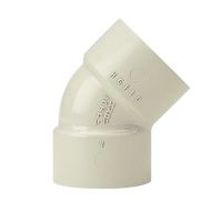 エスコ #30 45 ゚エルボ(ACドレンパイプ用/アイボリー) EA471GC-30 1セット(10個)（直送品）