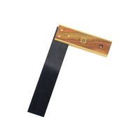 エスコ 48x165mm スクエアー・木製台付 EA719AF-2 1セット(3個)（直送品）