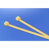 エスコ 100x 2.5mm 結束バンド(耐熱性/100本) EA475BC-100 1セット(1000本:100本×10袋)（直送品）