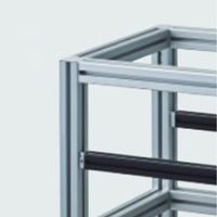 エスコ 30角用 後入れ式ジョイント金具 EA976CB-33 1セット(10個)（直送品）