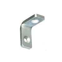 エスコ 40角用 L型ブラケット(1つ穴) EA976CB-35 1セット(20個)（直送品）