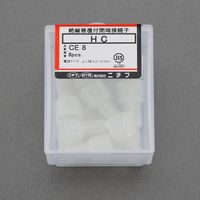 エスコ 4.0ー9.0 絶縁閉端接続子(8個) EA538MC-4 1セット(120個:8個×15パック)（直送品）