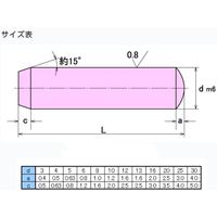 大喜多 平行ピン A種 S45C-Q 20X100 SPA-Q-200100 1セット(5本)（直送品）