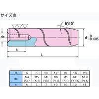 大喜多 内ネジ付きダウエルピン DPS-C 13X100 DPSC-130100 1セット(5本)（直送品）