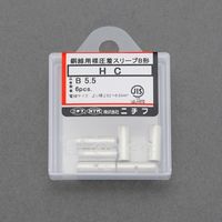 エスコ 1.25mm2[B型]裸圧着スリーブ(12個) EA538MD-121 1セット(180個:12個×15パック)（直送品）