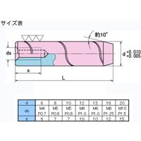 大喜多 内ネジ付きダウエルピン DPS-A 10X80 DPSA-100080 1セット(10本)（直送品）