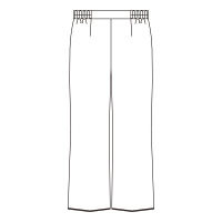 KAZEN レディススラックス 医療白衣 ピンク 5L 195-23（直送品）