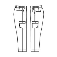 ミドリ安全 作業服 男性用 カーゴパンツ G561C S シルバーグレー 3112112203 1点（直送品）