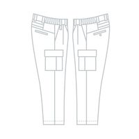 ミドリ安全 作業服 カーゴパンツ 帯電防止 VE51C 4L シルバーグレー 3112116708 1点（直送品）