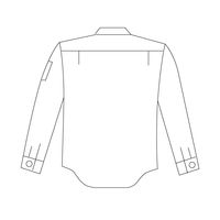 ミドリ安全 作業服 男女共用 春夏 長袖 シャツ GS2571 6L シルバーグレー 3120113910 1点（直送品）