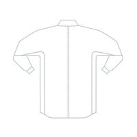 ミドリ安全 作業服 男女共用 春夏 長袖 シャツ 帯電防止 VES281 5L シルバーグレー 3120127909 1点（直送品）