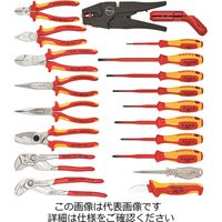 エスコ [20個組] 絶縁工具セット EA640XC-5 1組（直送品）