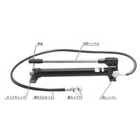 エスコ 油圧ポンプ(手動) EA539AA 1台（直送品）