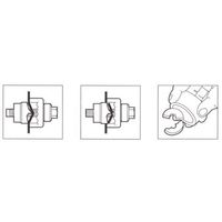 エスコ 3/4”/50.8mm ラウンドパンチユニット EA620G-50.8 1セット（直送品）