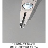 エスコ 150mm 精密用ニッパー(レーザーフラッシュ/ESD/3.2mm) EA535TJ-1 1丁(1本)（直送品）